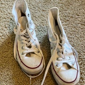 White high top converse